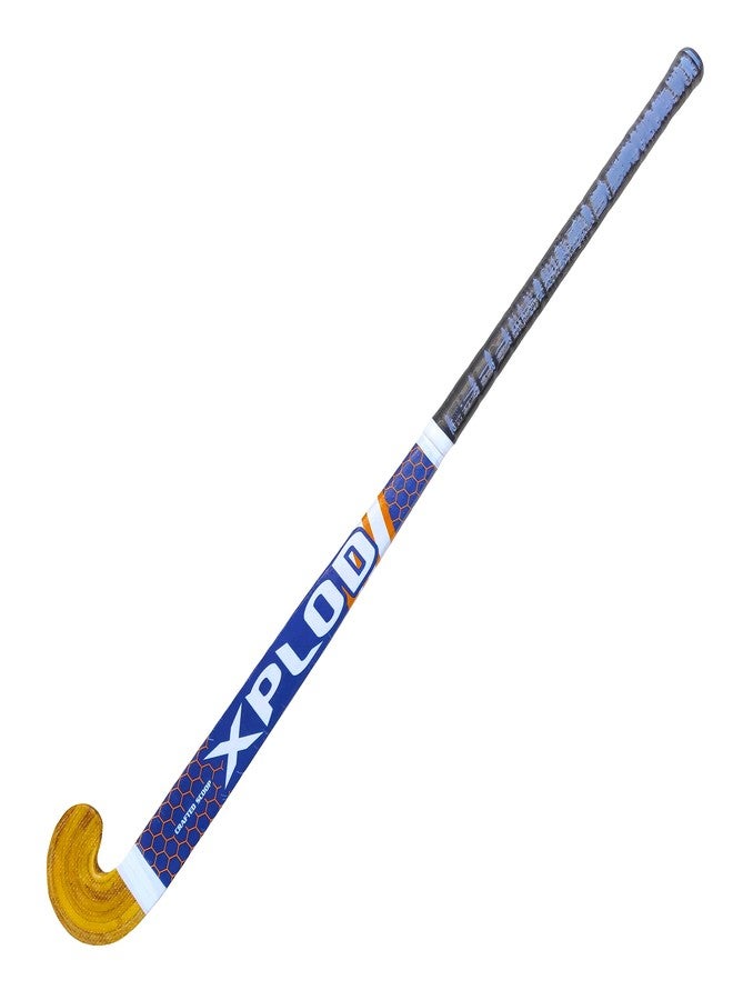Optimus® Xplod Senior 37 Inch Hockey Stick Fiberglass with Laminated Head-with Tetron Cover - Image 4