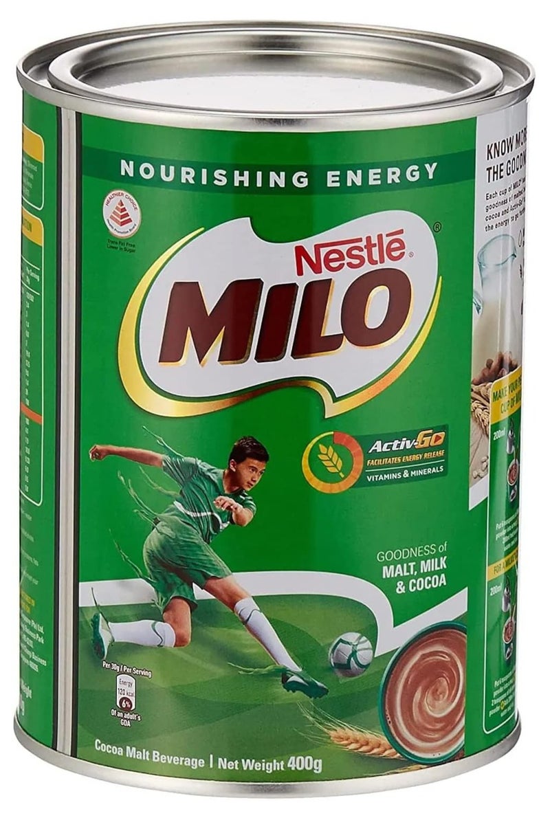 Milo Chocolate malt beverage 400 grams - Image 1