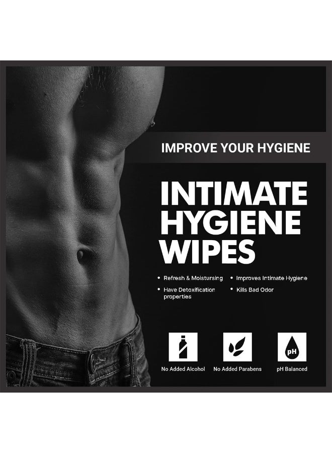 Skin Elements Intimate Hygiene Wipes Unisex pH balanced Wipes Tea Tree Oil Neem Extracts 30 Individual Wipes Pre and Post Intimacy - Image 5