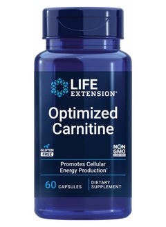Life Extension Life Extension, Optimized Carnitine, 60 Vegetarian Capsules  - Image 1