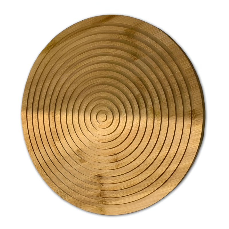 Elegant Display Rack - Bamboo Coffee Cup Stand for Home and Studio, Simple, Lightweight, Easy to Move for Photography or Dining Arrangements (option 2, 16*32 cm)