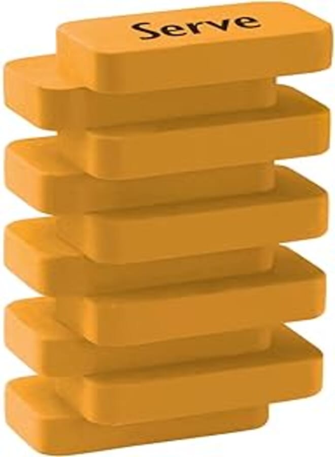 Serve sv-stepssgp1hs steps eraser - light orange