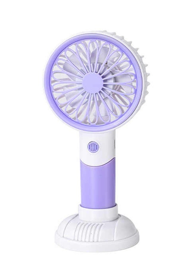 Generic Portable Three Speed Setting USB Mini Handheld Fan With Stand Cradle  - Image 1