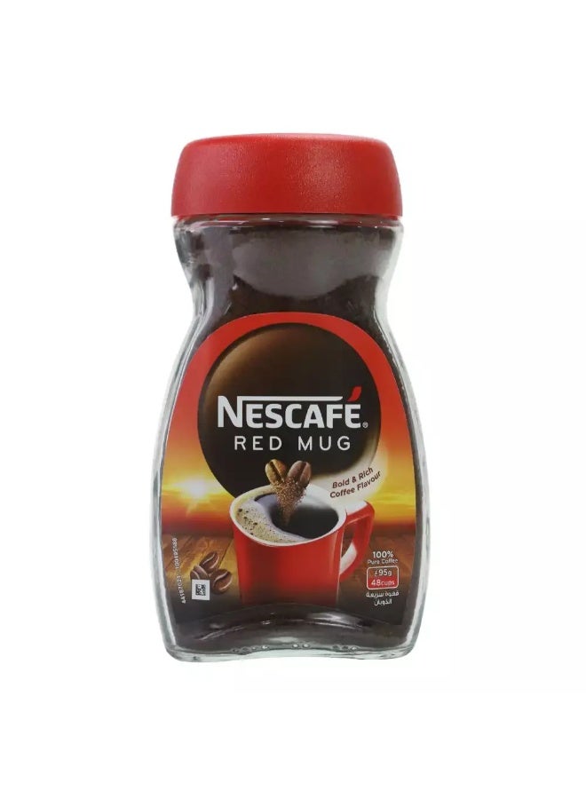 Nescafe Red Mug Bold & Rich Coffee Flavour Coffee Powder - 95grams - Image 1