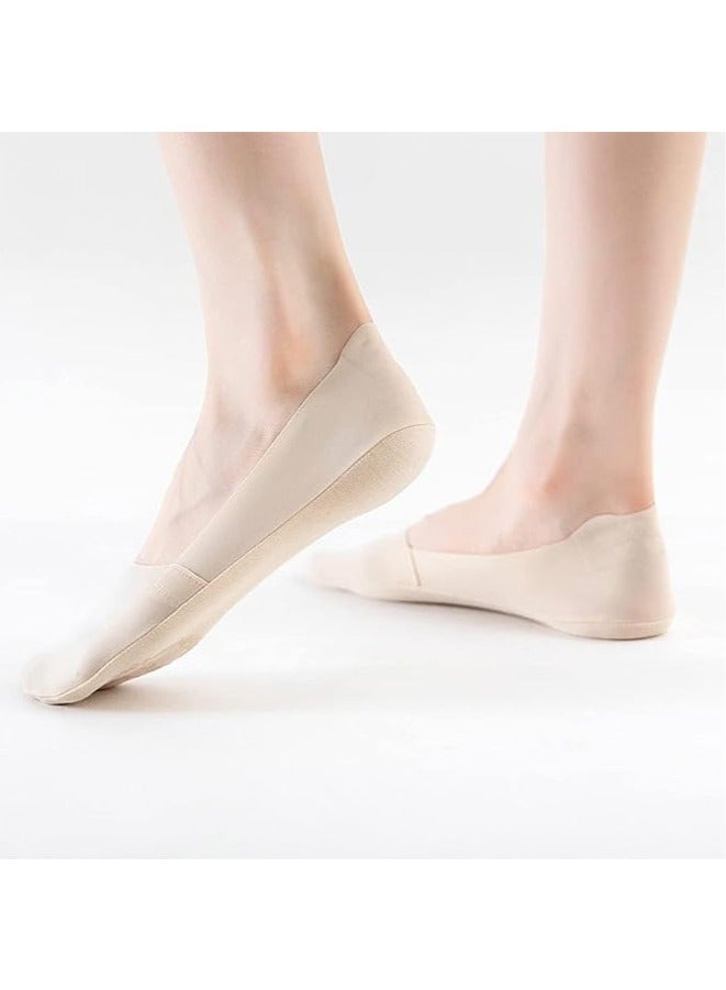 3 pairs Women No Show Socks Ultra Low Cut Liner Socks Ice Feeling socks Non Slip Liner Invisible Hidden Thin Socks - Image 3