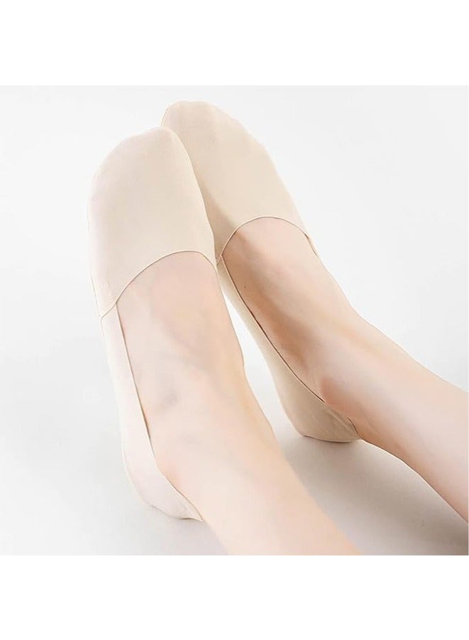 3 pairs Women No Show Socks Ultra Low Cut Liner Socks Ice Feeling socks Non Slip Liner Invisible Hidden Thin Socks - Image 5