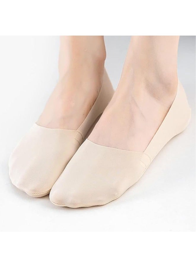 3 pairs Women No Show Socks Ultra Low Cut Liner Socks Ice Feeling socks Non Slip Liner Invisible Hidden Thin Socks - Image 4