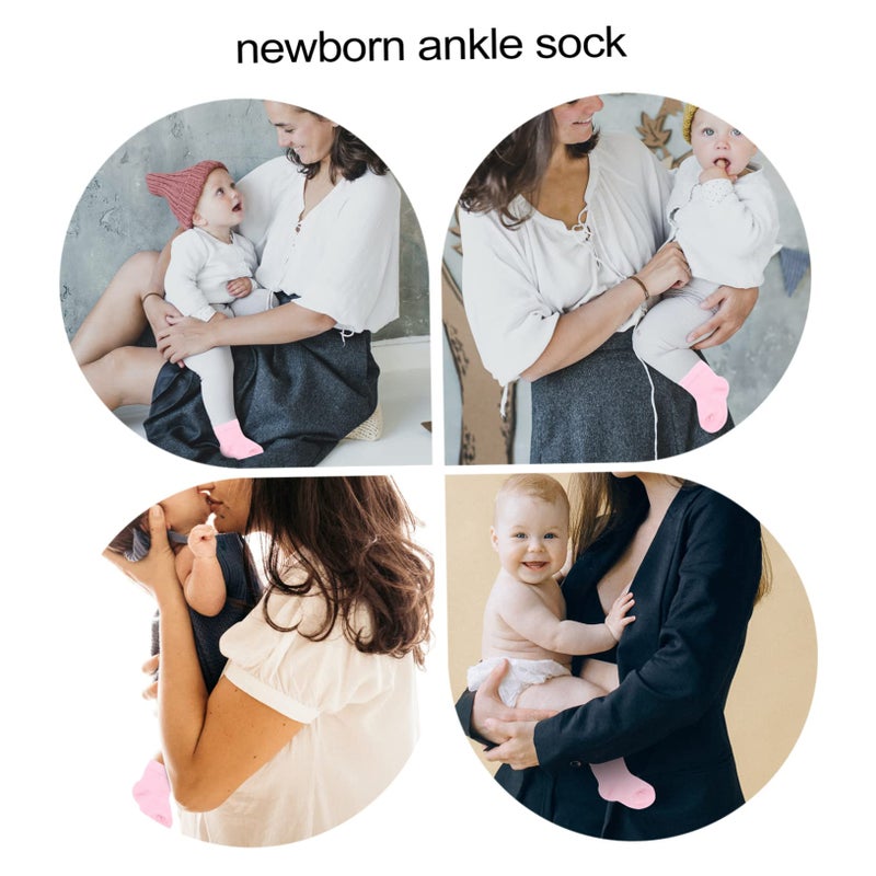 Pink Fluffy Baby Mittens And Socks Set For Boys 12 18 Months Newborn Clothing - Image 3