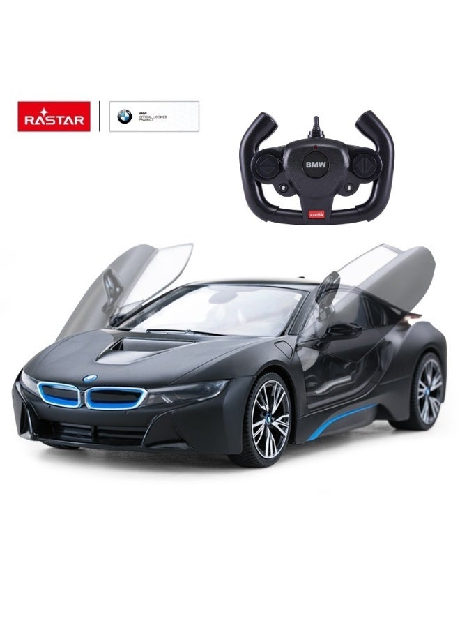 RASTAR 1:14 Scale BMW i8 Open door by controller Remote Control Car, Officially Licensed BMW RC Toy Car for Kids - Image 1
