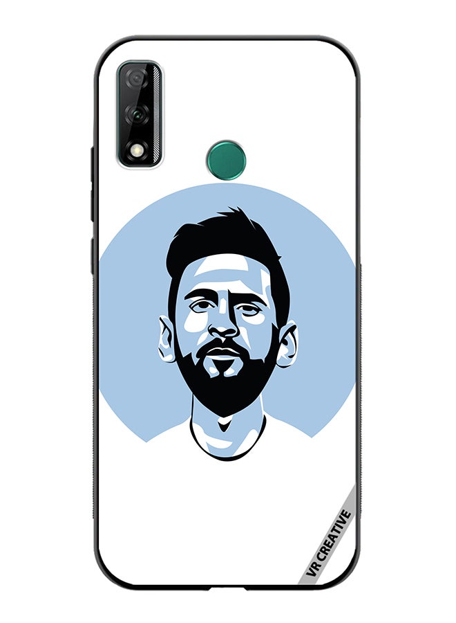 VR CREATIVE Protective Case Cover For Huawei Y8s Lionel Messi Vector Design Multicolour - Image 1
