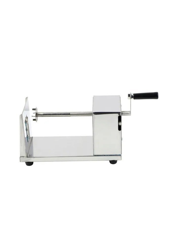 ELTRAZONE Stainless Steel Potato Chip Making Machine Spiral Cutter Slicer – Heavy-Duty Electric Spiral Cutter for Perfectly Sliced Potato Chips, Fast & Efficient Vegetable Slicer for Home, Restaurant, and Commercial Use, Easy to Clean & Durable Design  - Image 2