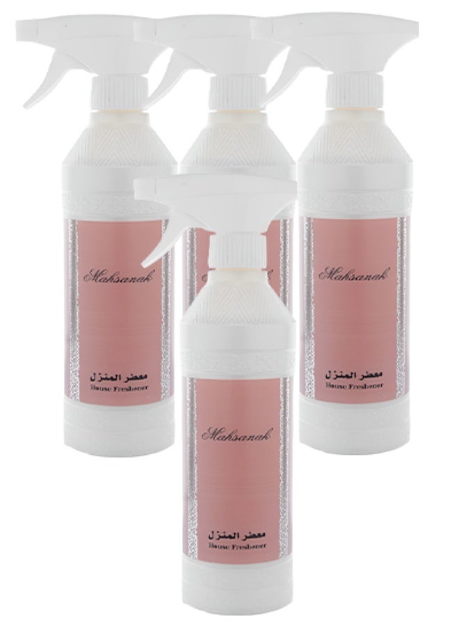 Banafa 4 Pieces Mahsanak House Freshener 500ml - Image 1
