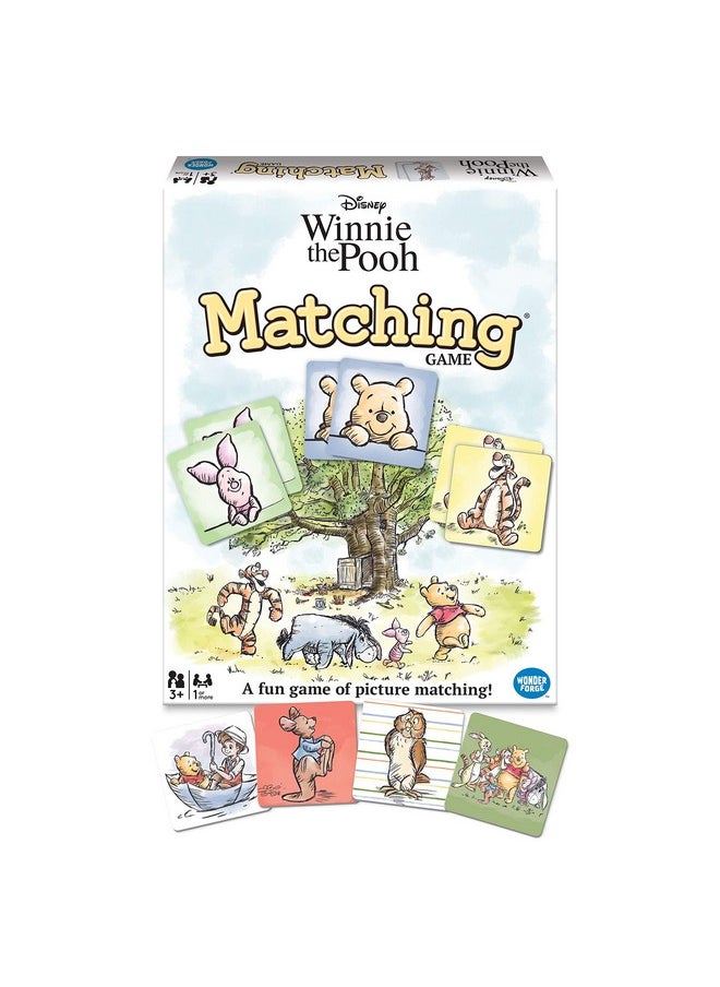 Wonder Forge Disney Winnie The Pooh Matching Game For Girls & Boys  - Image 1