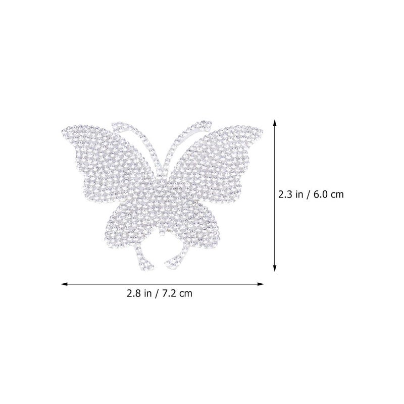DIY 3D Butterfly Car Sticker Rhinestone Decal for Bumpers Windows Exterior Decoration - Image 3