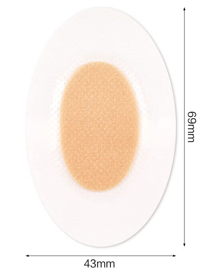 40 Pcs Blister Plasters Bandages, Blister Pads Invisible Heel Blister Hydrocolloid Plasters Prevention Cushion for Feet, Toes, Heels Protector and Guard Skin - Image 3