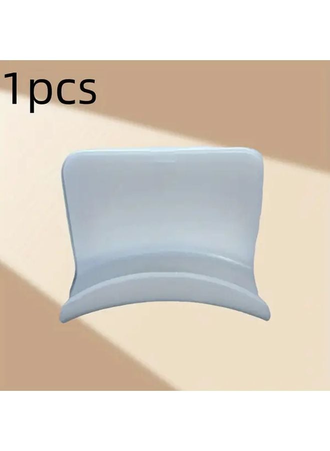 2 Pack White Wall Mounted Headphone Holder Under Desk No Drill Hook for Gaming - Image 5