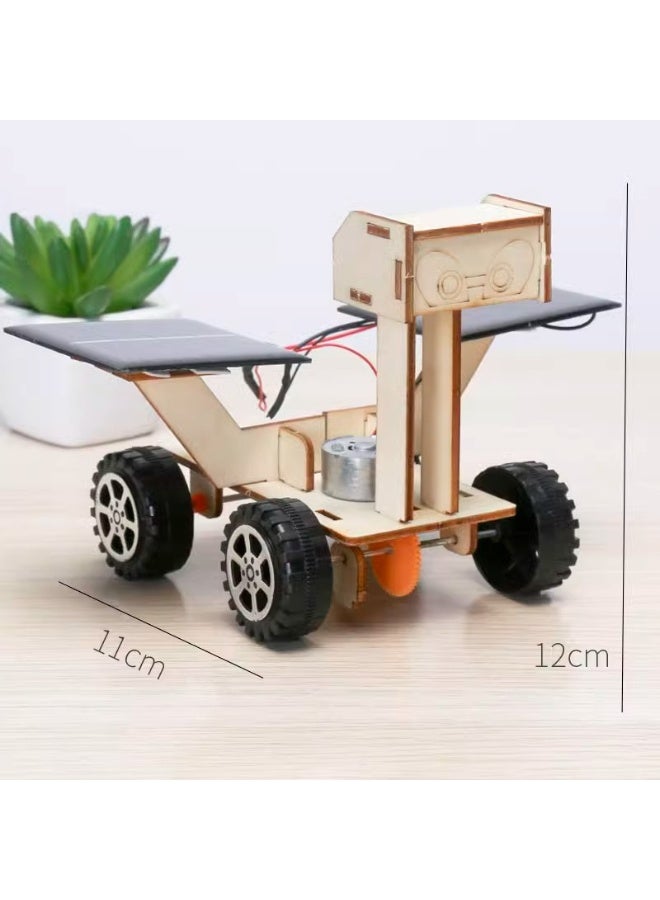 مجموعة مواد لصنع سيارة قمرية تعمل بالطاقة الشمسية - Image 2