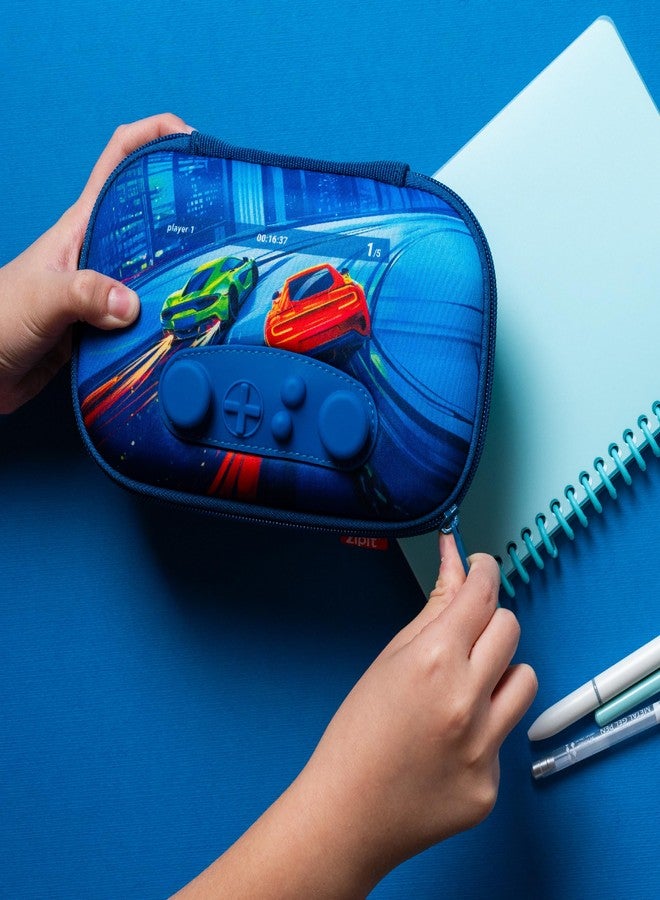 ZIPIT Gamer Pencil Case for Boys, Durable Pencil Box for School, Large Capacity Stationery Organizer Box - Image 4