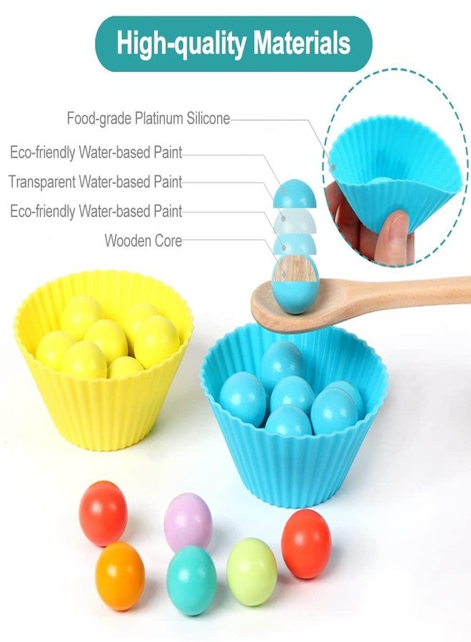 BANGTING Montessori Toys for 3+ Year Olds – Wooden Preschool Learning Activity Board with 112 Beads, Fine Motor Skills Game for Toddlers, Color Sorting & Counting Math Toy, Educational Gift for Boys & Girls - Image 3