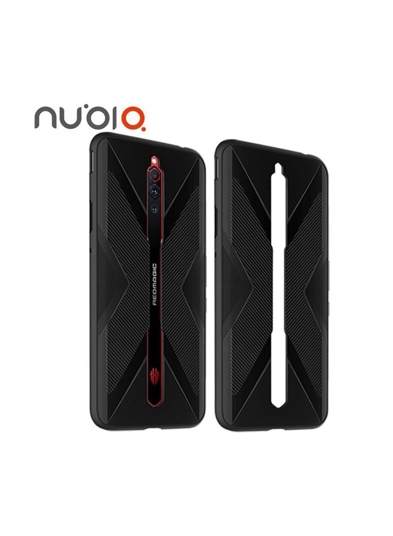 vesus Red Magic 5G Silicone Phone Case Compatible for ZTE Nubia RedMagic5G 5s Black - Image 2
