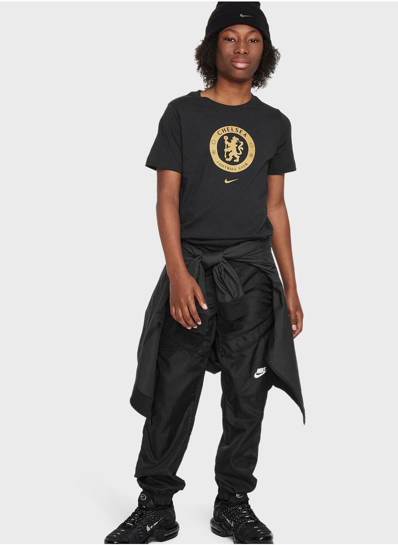 Nike - Kids Chelsea Fc Crest T-Shirt - Image 1