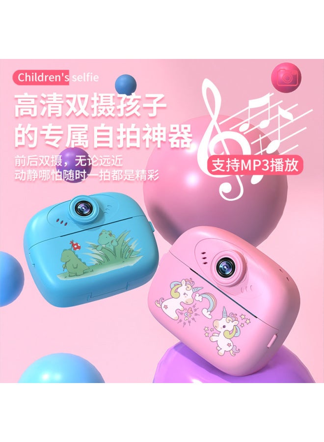 New Children's Camera Photographable Print Digital Camera Boy Toy Birthday Gift Polydon Camera - Image 2