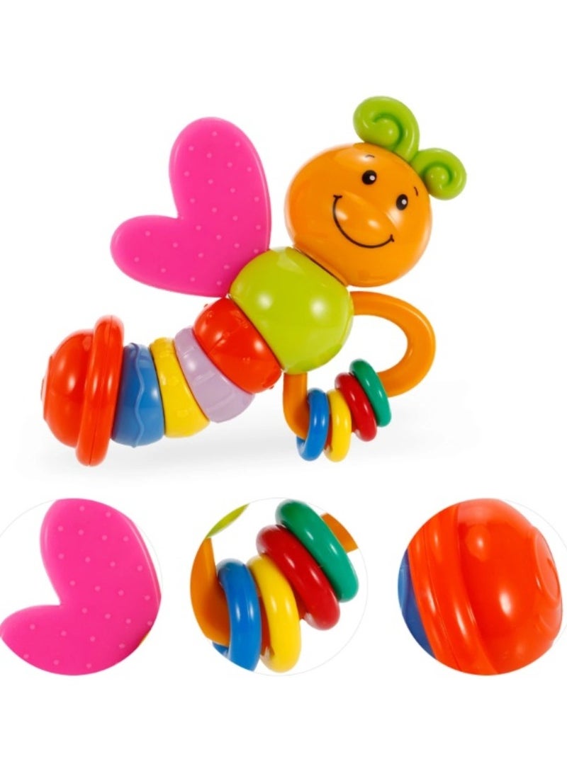 Baby Rattle Toy Butterfly Teether - Sensory Animal Teething Rattle for Infants, Newborn Hand Rattle, Colourful Baby Toy for Early Motor Skills - pzsku/Z7EA1B29CE7931F836D2FZ/45/_/1705764872/3a8d7122-0faf-4743-bd4e-c7c101af45b2