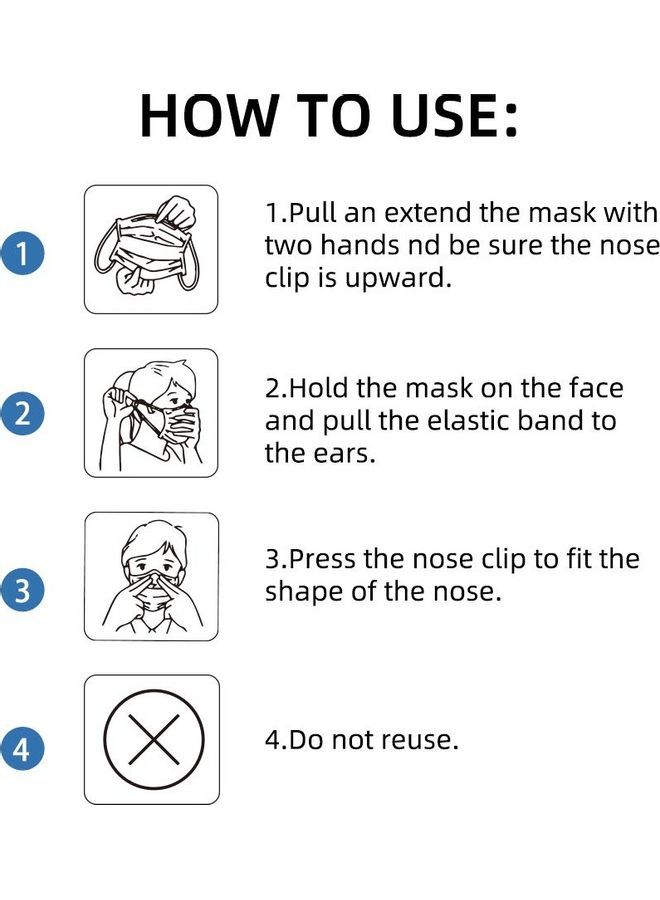 NIBEMINENT 10-Piece Disposable Face Mask - Image 4