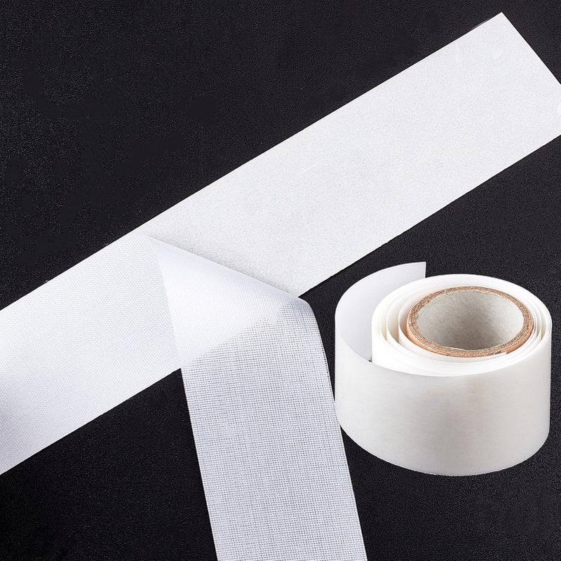 NICENEEDED 3 Rolls Self Adhesive Silk Nail Wrap Set, Easy Trimerable Nail Tips Repair Bandage Tape, Nail Art Extension Fiberglass Stickers Nail Protector Tools for Nail Design - Image 3