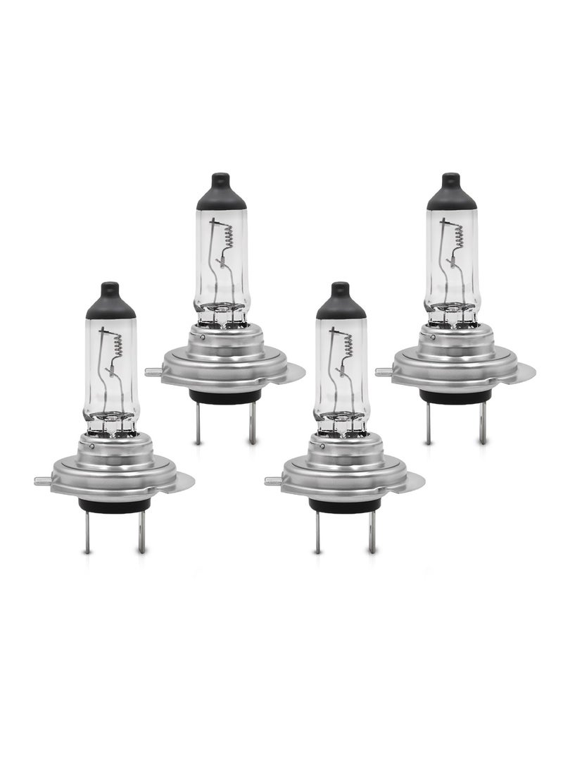LIGARO LIGARO 4-Piece H7 12V/55W HALOGEN HEADLIGHT GLOBE  - Image 1