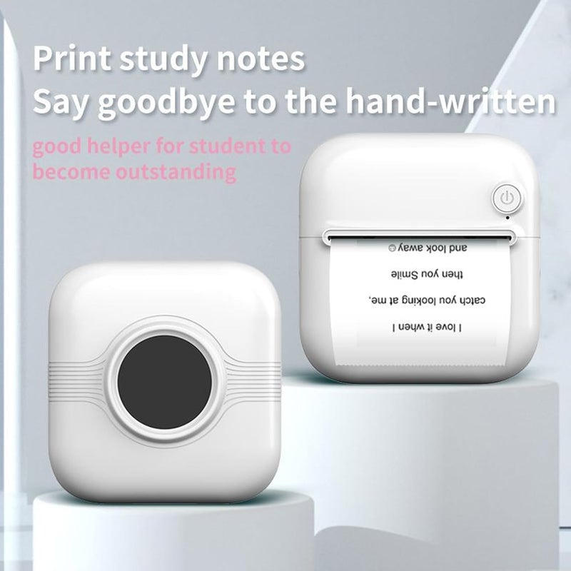 Keenso Mini Portable Printer, Small Thermal Printer for Home,Connection, Thermal Printing Technology, Multiple Function with, Easy to Operate - Image 3