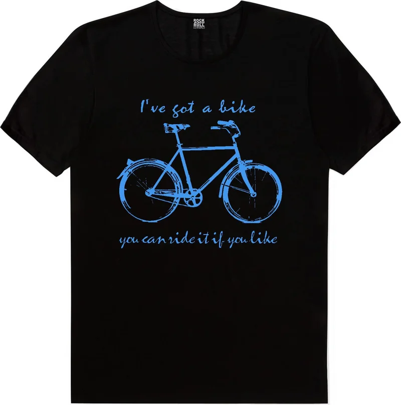روك اند رول My Bike Black Short Sleeve Women's T-Shirt