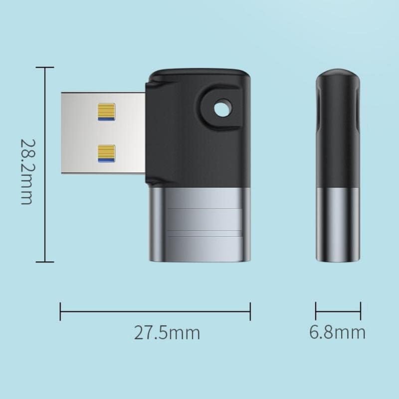 Dyazo Type C to USB A Female Adapter | Charging Converter for iPhone 14, 13, 12, 11, Samsung Galaxy Note S23+ S22 S21 S20 & Other Type-C Devices - Image 3