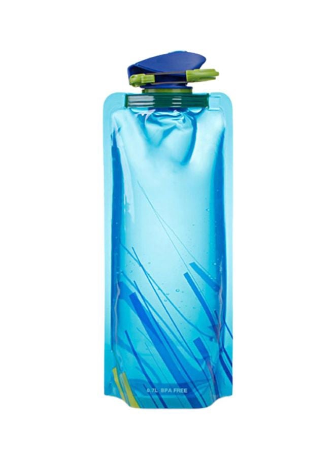 نيبمينينت Reusable Folding Drink Water Bottle Blue 13x23cm