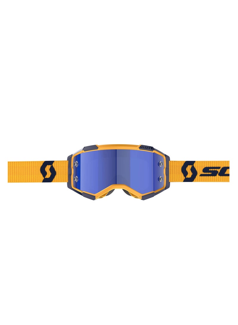 Scott Goggle Fury Dark Yellow-Dark Blue Chrome Works - Image 2