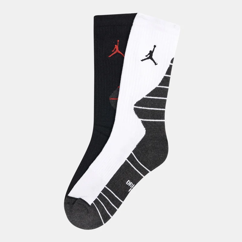 Jordan Kids' Basketball Crew Socks (2 Pack)
