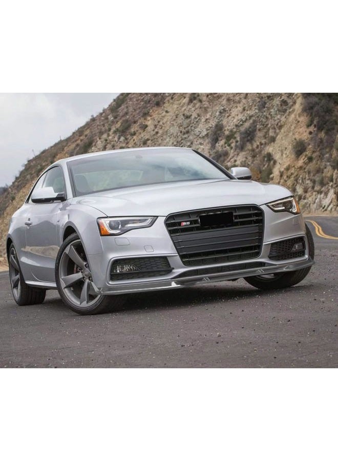 NEESPOC Front Bumper Lip Splitter Spoiler Fit for Audi S5/ A5 S-Line/ A5 B8 B8.5 2008-2017 + S4/ A4 S-Line/ A4 B8 B8.5 2008-2016, 3pcs Accessories Air Chin Body Kit (Gloss Black) - Image 5
