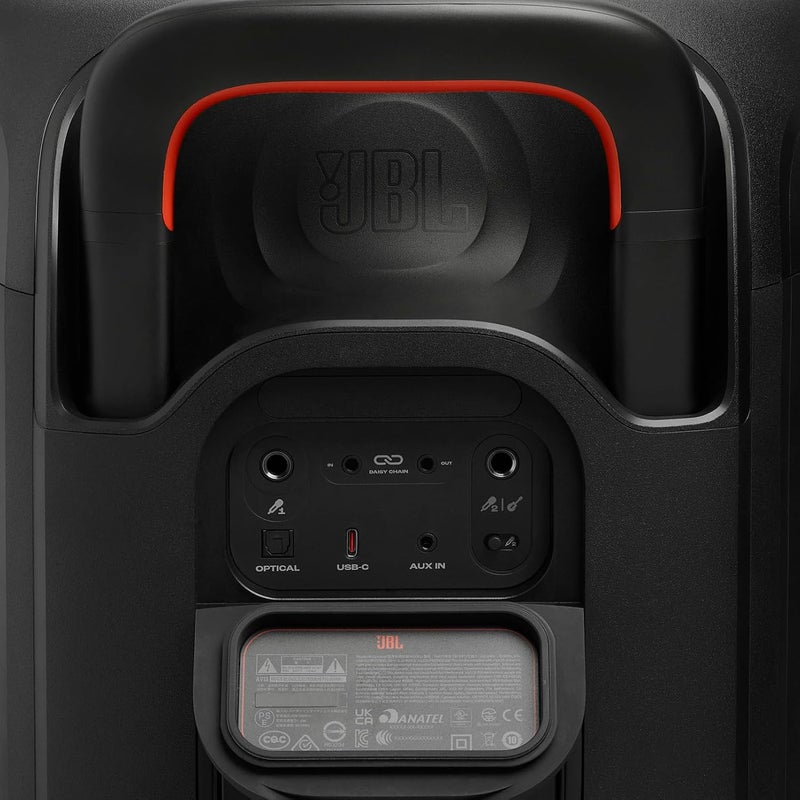 جي بي إل JBL PartyBox 330 Portable Party Speaker with LED Light Show, Black | Dynamic Light Show, Bluetooth Connectivity, Active Amplification, Portable Design JBLPB330BLKUK multicolour - Image 5