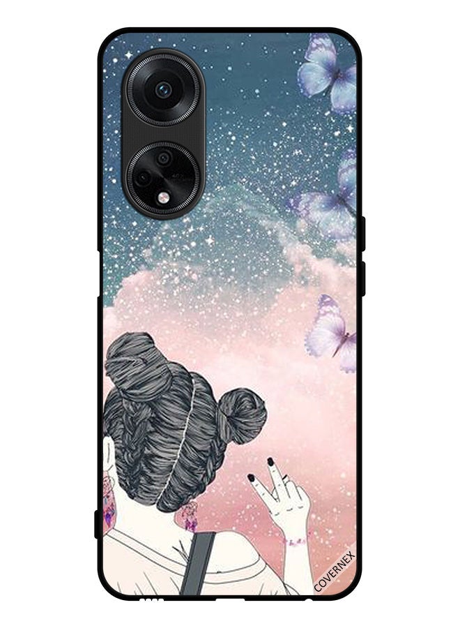 Covernex Protective Case Cover For Oppo A1 5G Making Victory Sign Art - Image 1