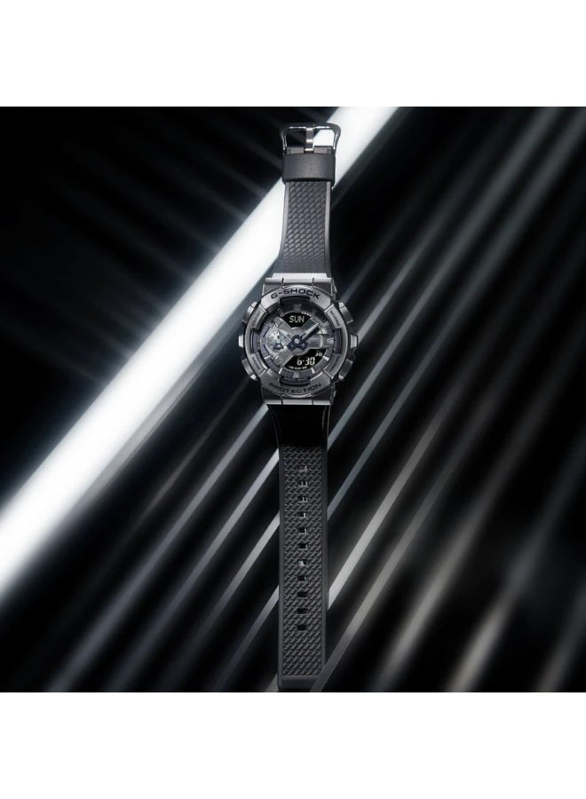 Casio G-SHOCK GM-110BB-1ADR Analog Digital Watch Metal Bezel Shock Resistant 200m Water Resistant LED Backlight World Time Stopwatch Countdown Timer Alarms Auto Calendar - Image 3