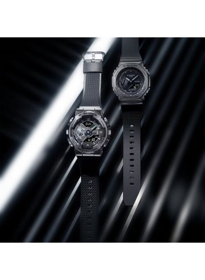 Casio G-SHOCK GM-110BB-1ADR Analog Digital Watch Metal Bezel Shock Resistant 200m Water Resistant LED Backlight World Time Stopwatch Countdown Timer Alarms Auto Calendar - Image 4