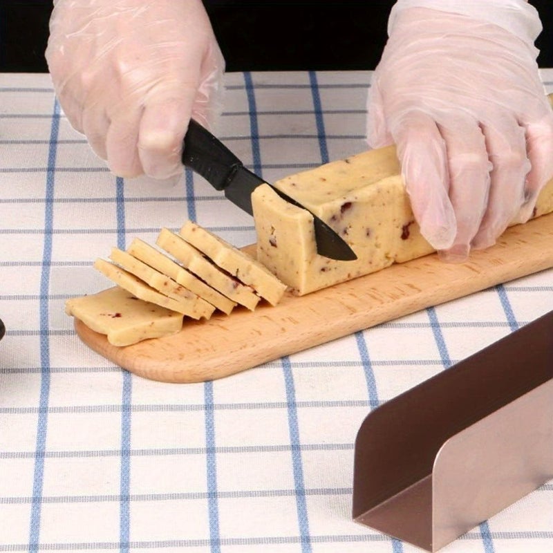 2pcs Golden U Shaped Biscuit Moulds Non Stick Carbon Steel Cookie Shapers With Ergonomic Handle For Baking - Image 5
