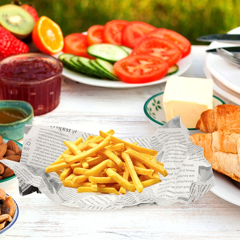 🍽️ أوراق تعبئة طعام مقاومة للزيت مناسبة للسندويش والوجبات الخفيفة للاستخدام اليومي - Image 5