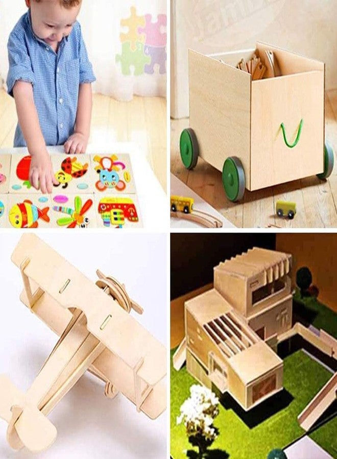 SWAGSTATION مواد حرفية يدوية من SWAGSTATION | ألواح MDF فارغة للرسم، ألواح خشبية للحرف اليدوية لفن الراتنج والفن السائل، فن الماندالا، فن الحرق على الخشب، قواعد أكواب مربعة فارغة مقاس 4 بوصة، 50 قطعة - Image 4