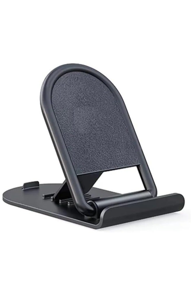 Mini Holder Mobile Phone Desk Stand, Adjustable 4 Level,Business Creative Folding Card Buckle Portable Support, Simple Multicolor - Image 1
