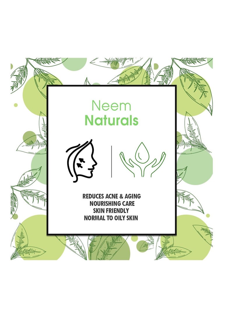 كول اند كول غسول الوجه كول آند كول نيم ناتشورالز 150 مل - زيت النيم الطبيعي، مضادات الأكسدة، خالي من البارابين، منعش ومنشط، يعالج ندبات حب الشباب ويغذي البشرة، مناسب للبشرة العادية إلى الدهنية - Image 4