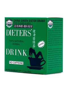 Uncle Lee's Tea Dieters 100% Natural Herbal  Drink No Caffeine 30 Tea Bags 2.12oz  60g  - Image 1