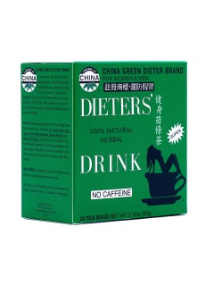 Uncle Lee's Tea Dieters 100% Natural Herbal  Drink No Caffeine 30 Tea Bags 2.12oz  60g  - Image 2
