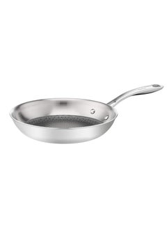 Tefal E49704 Eternal Mesh Frying Pan 24 cm Secure And Scratch Resistant Mesh Seal Three-Layer Pan Induction Cooker Compatible For All Types Of Stoves