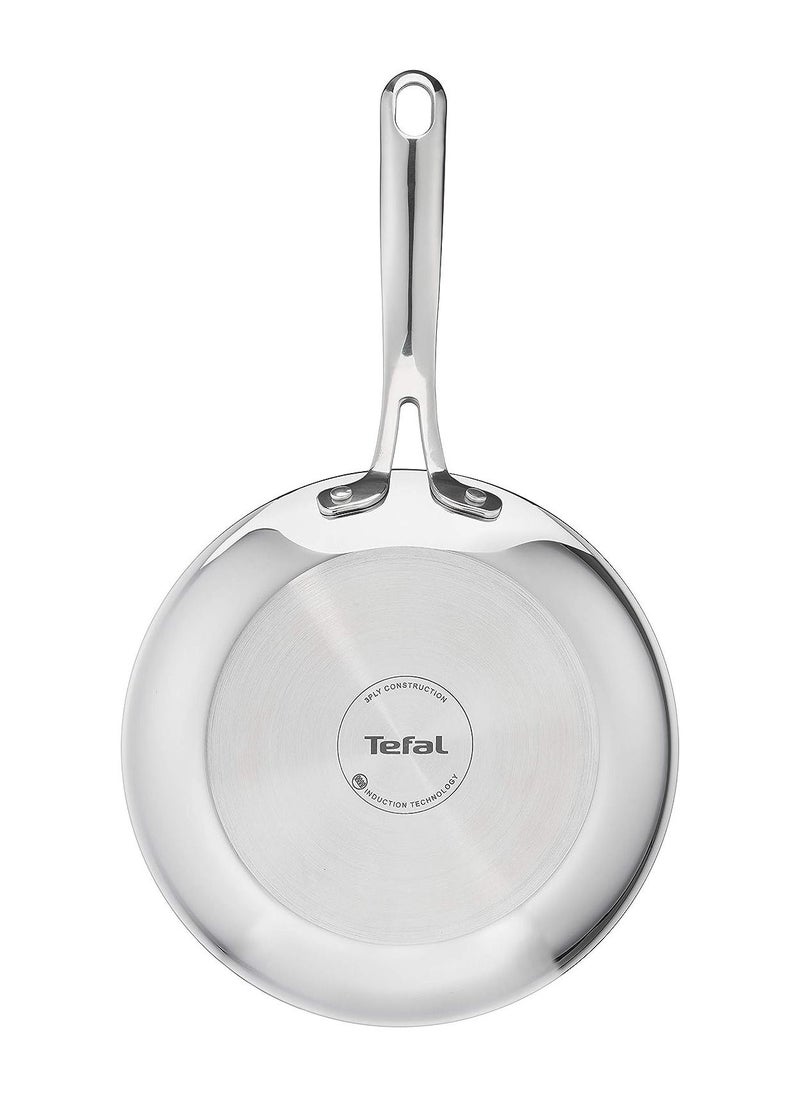 Tefal - Tefal E49704 Eternal Mesh Frying Pan 24 cm Secure And Scratch Resistant Mesh Seal Three-Layer Pan Induction Cooker Compatible For All Types Of Stoves - Image 1
